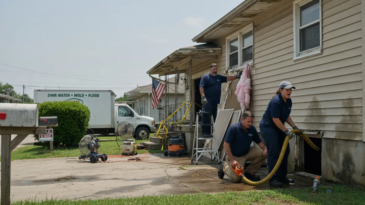 Water Damage Repair in Rochester, IL near me